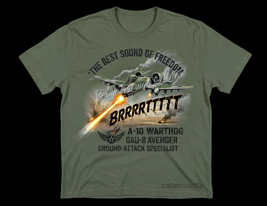 A-10 Warthog BRRTTT T-Shirt, additional view