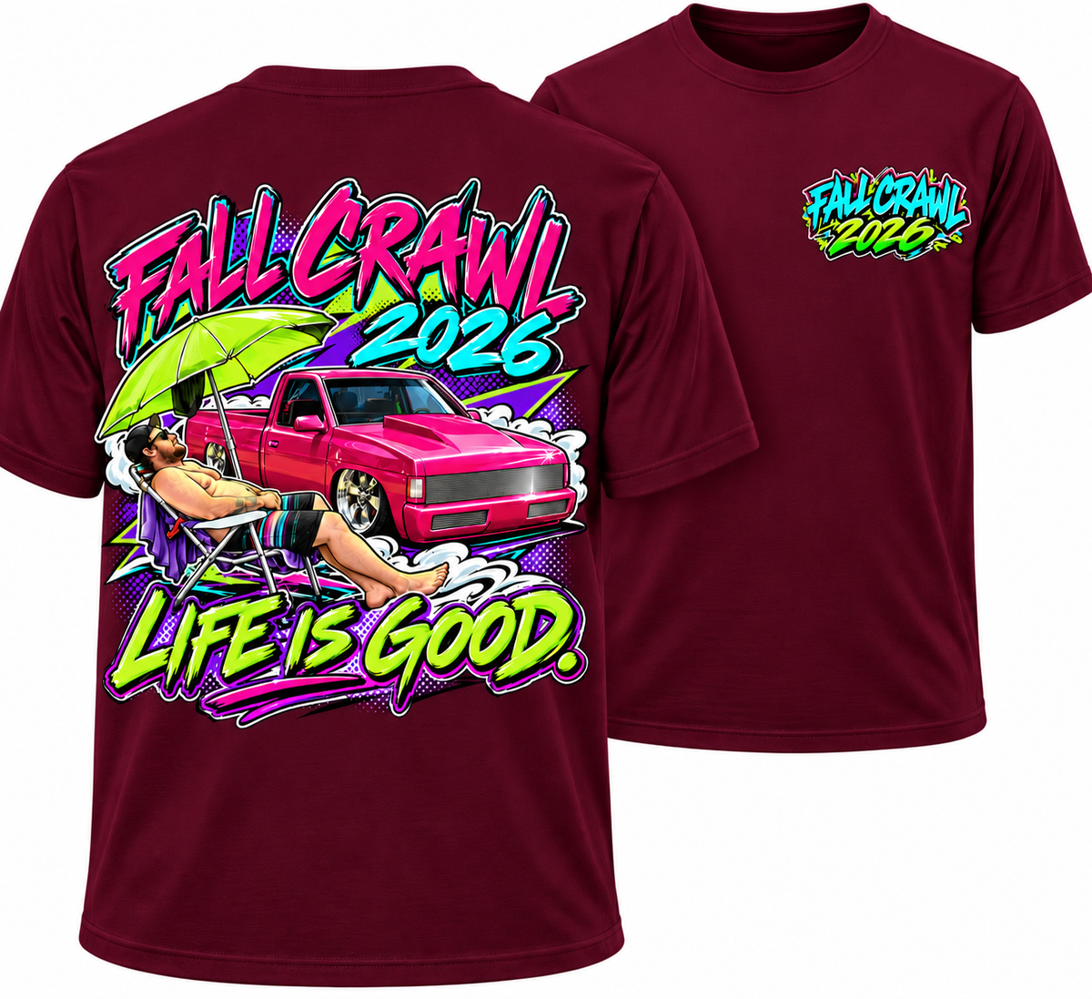 Fall Crawl 2026 — Life Is Good T-Shirt Youth, additional view