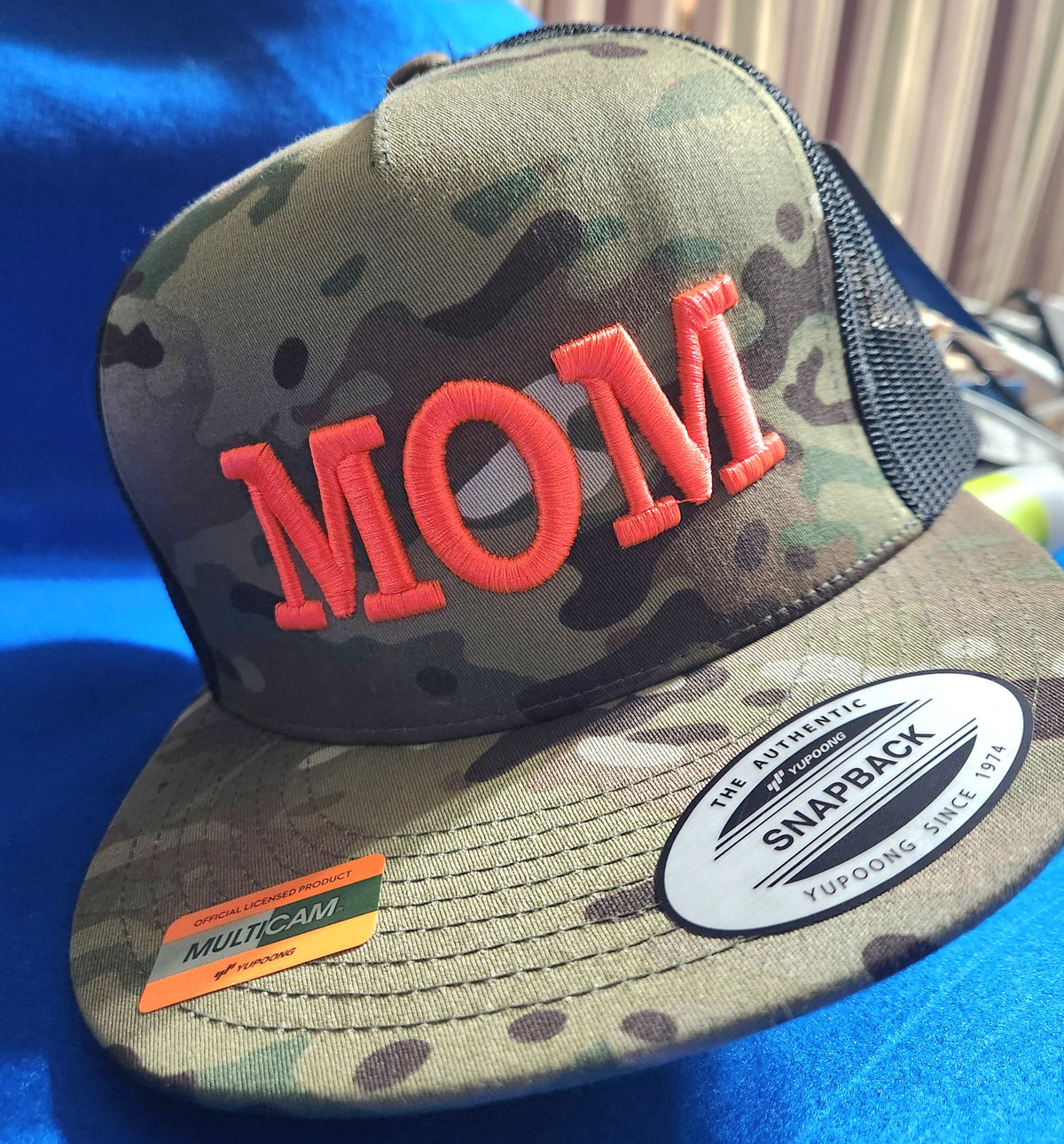 Mom 3D puff hat