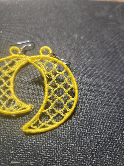 Half moon earrings