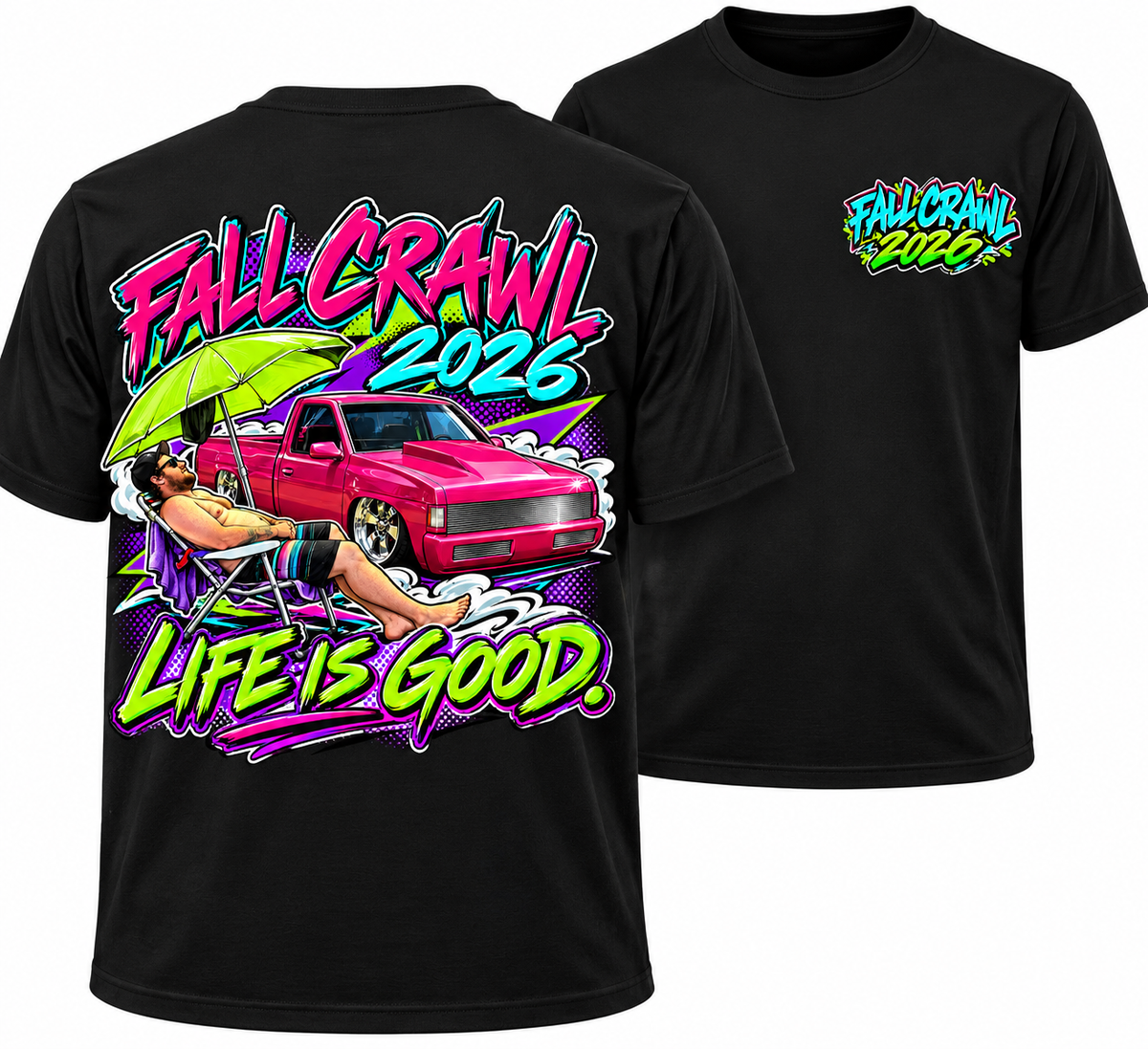 Fall Crawl 2026 — Life Is Good T-Shirt Youth