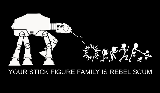 Imperial Walker Family Decal