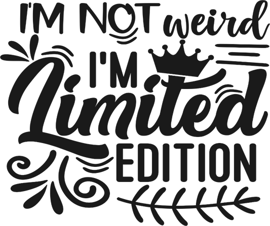 Limited Vinyl Sticker
