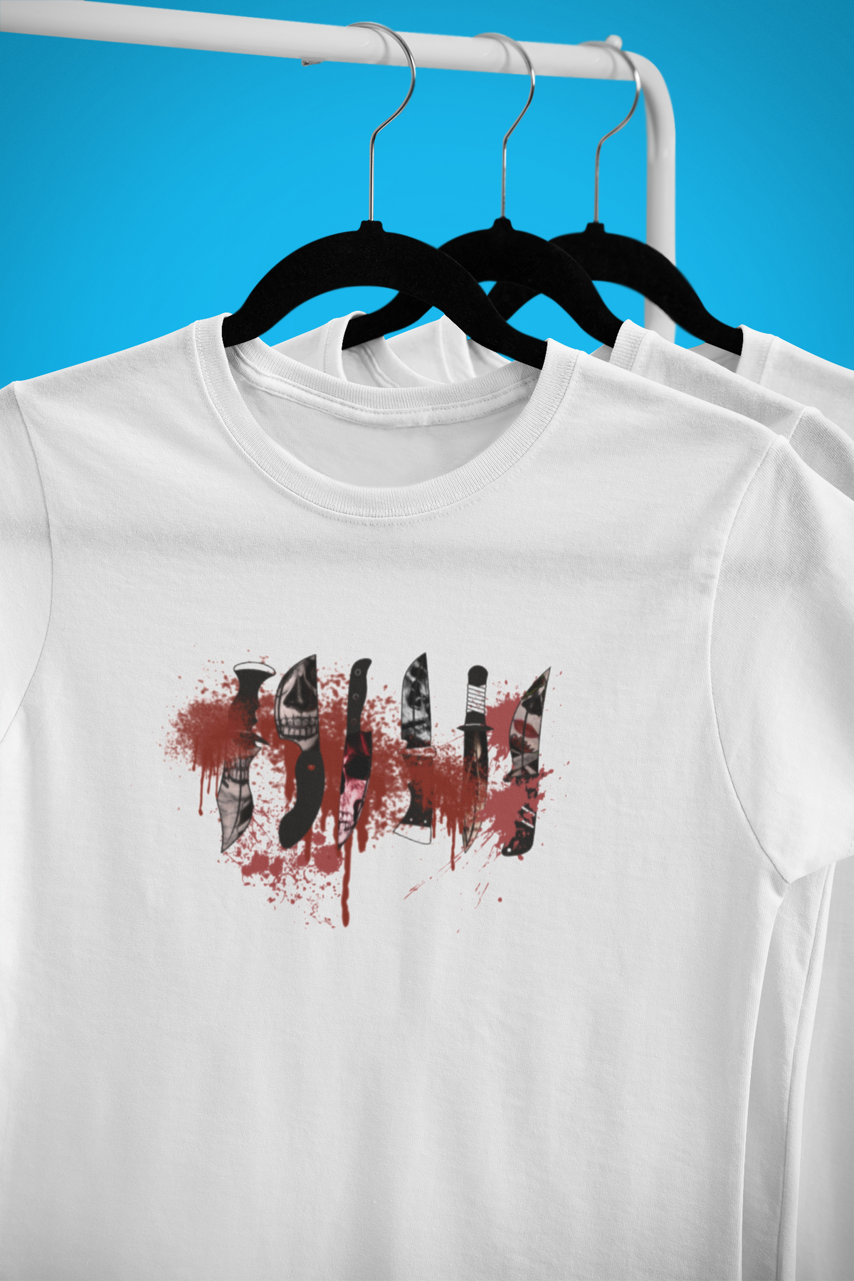 Ghost Blade Blood Spatter Shirt