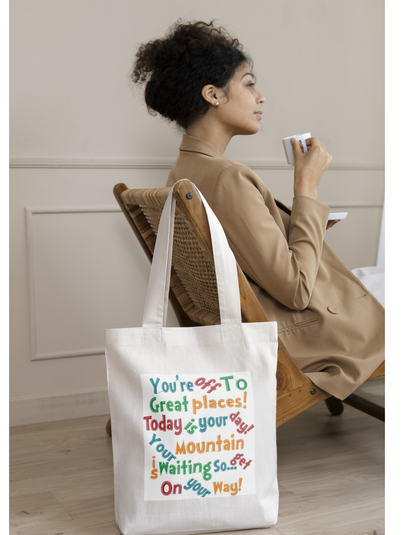 Oh the Places Embro Bag
