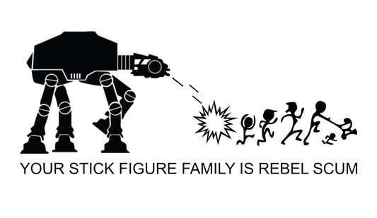 Imperial Walker Family Decal